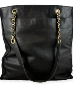 Chanel Vintage Shopping Tote in Black 13