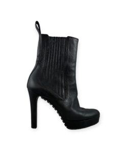 Gucci Platform Booties in Black Size 37.5 7