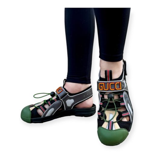 Gucci Tinsel Sport Sandals Multicolor Size 40 1