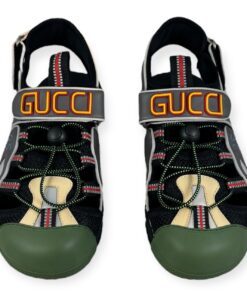 Gucci Tinsel Sport Sandals Multicolor Size 40 13