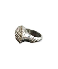 John Hardy Woven Dome Ring 925 Size 5.5 8