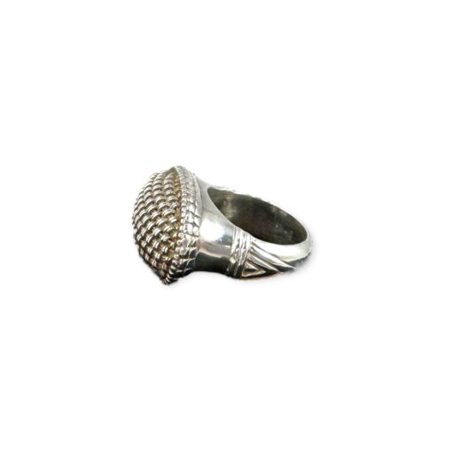 John Hardy Woven Dome Ring 925 Size 5.5 2