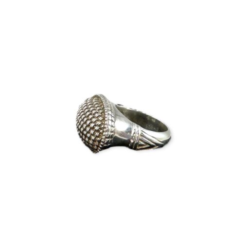 John Hardy Woven Dome Ring 925 Size 5.5 3