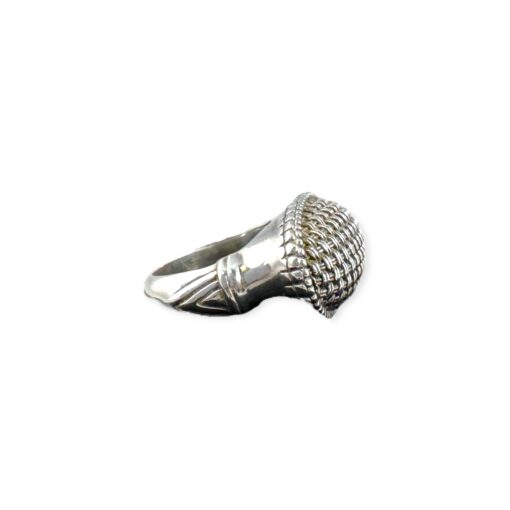 John Hardy Woven Dome Ring 925 Size 5.5 4