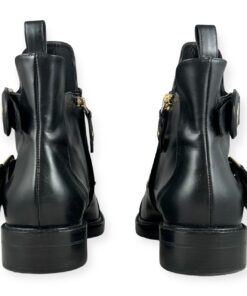 Louis Vuitton Button Buckle Booties in Black Size 38 11