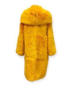 Michael Kors Collection Shearling Coat in Yellow X-Small 5
