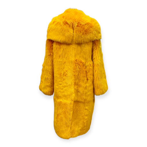 Michael Kors Collection Shearling Coat in Yellow X-Small 2