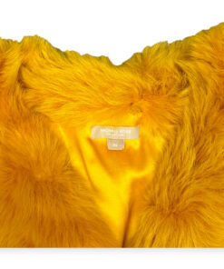 Michael Kors Collection Shearling Coat in Yellow X-Small 6