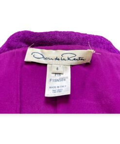 Oscar De La Renta Jacket + Skirt in Magenta | Size 6 14