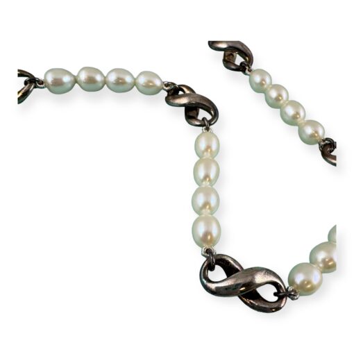 Tiffany & Co Infinity Pearl Necklace 925 3