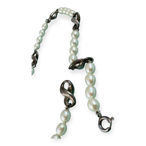 Tiffany & Co Infinity Pearl Necklace 925 4