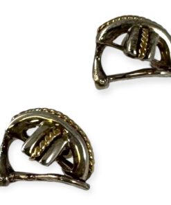 Tiffany & Co XX Earrings 925 Gold 9