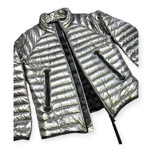 Tom Ford Puffer Jacket in Silver Size 54 1