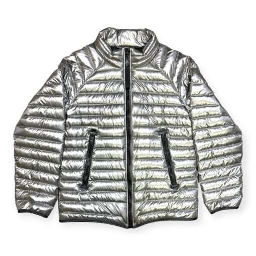 Tom Ford Puffer Jacket in Silver Size 54 3