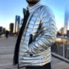 Size 54 | Tom Ford Tom Ford Puffer Jacket in Silver