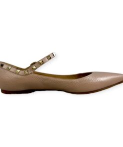Valentino Rockstud Flats in Taupe Size 40 7