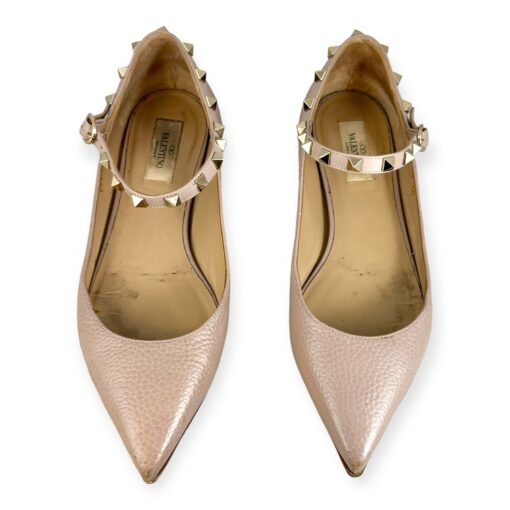 Valentino Rockstud Flats in Taupe Size 40 4