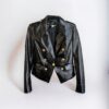 Size 2 | Veronica Beard Patent Jacket in Black