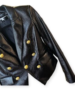 Veronica Beard Patent Jacket in Black Size 2 8