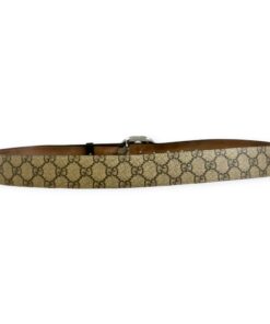 Gucci GG Supreme Belt in Brown | Size Large 7