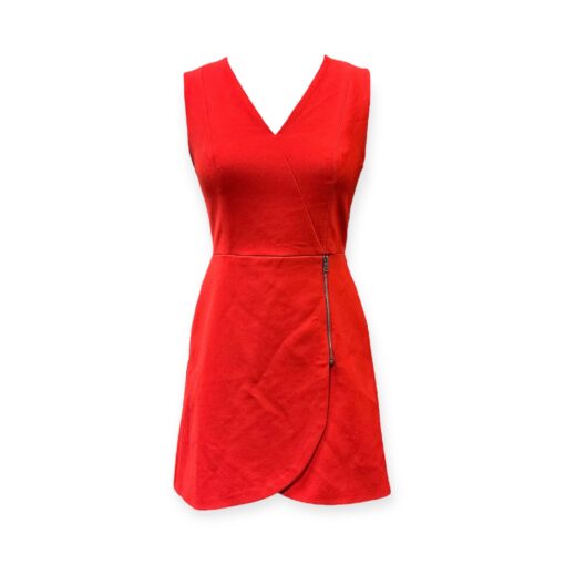 Alice + Olivia Zipper Dress in Red | Size 2 1