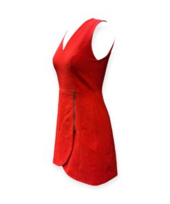 Alice + Olivia Zipper Dress in Red | Size 2 9
