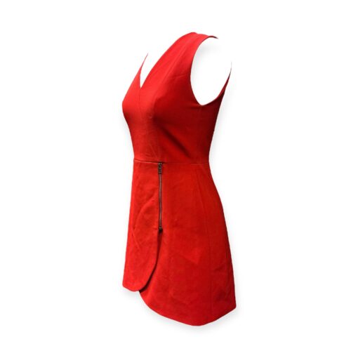 Alice + Olivia Zipper Dress in Red | Size 2 2