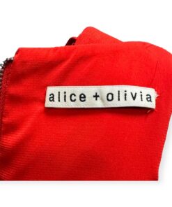Alice + Olivia Zipper Dress in Red | Size 2 14