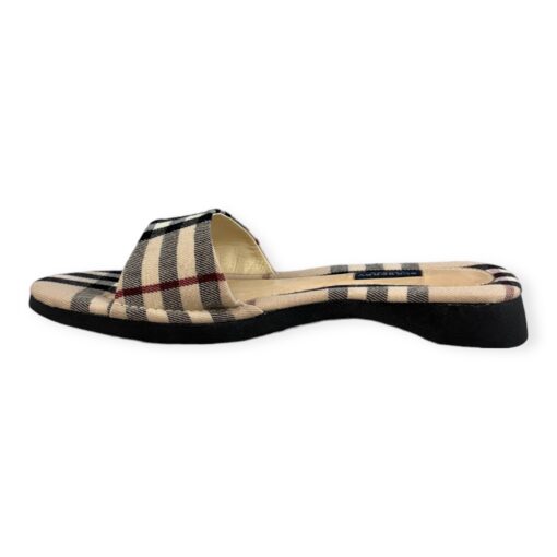 Burberry Check Slide Sandals Archive Beige | Size 38 1