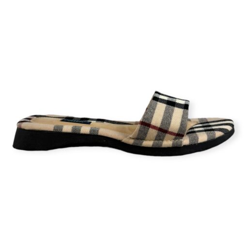 Burberry Check Slide Sandals Archive Beige | Size 38 2