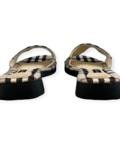 Burberry Check Slide Sandals Archive Beige | Size 38 11