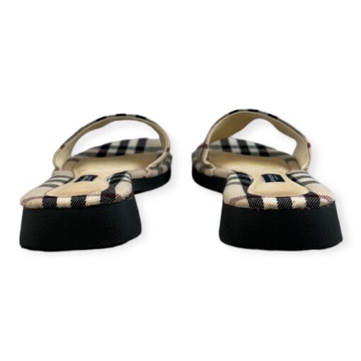 Burberry Check Slide Sandals Archive Beige | Size 38 5