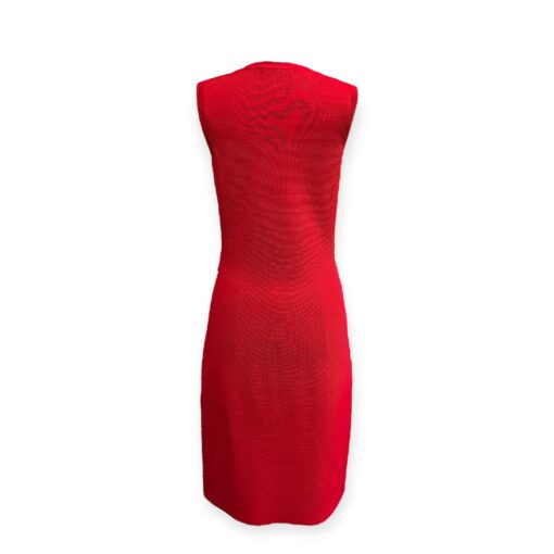 Carolina Herrera Knit Dress in Red & White | Size Small 6