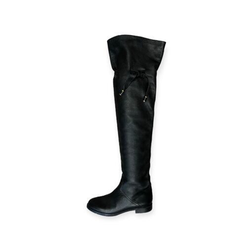 Chloe Over The Knee Boots in Tobacco | Size 39.5 1