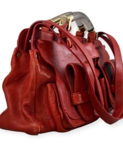 Chloe Saskia To Handle Shoulder Bag in Red 11