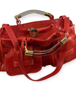 Chloe Saskia To Handle Shoulder Bag in Red 15