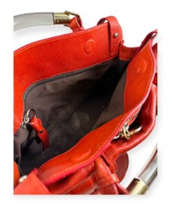 Chloe Saskia To Handle Shoulder Bag in Red 16