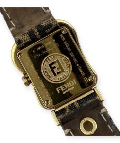 Fendi B Fendi Zucca Watch in Brown & Black 14