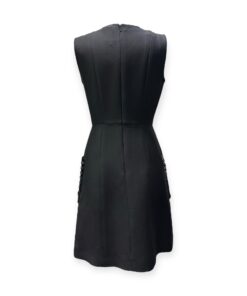 Fendi Leather Pocket Dress in Black | Size 38 12