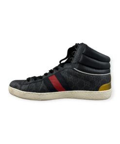 Gucci GG High Top Sneakers in Black | Size 9.5 7