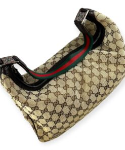 Gucci GG Web Hobo Bag in Brown 13