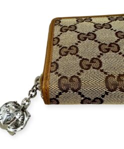 Gucci Zipper Wallet in Brown GG Supreme 9