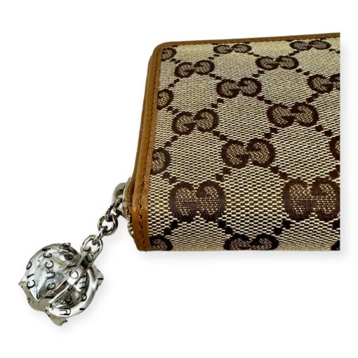 Gucci Zipper Wallet in Brown GG Supreme 2