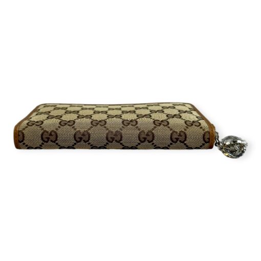 Gucci Zipper Wallet in Brown GG Supreme 6