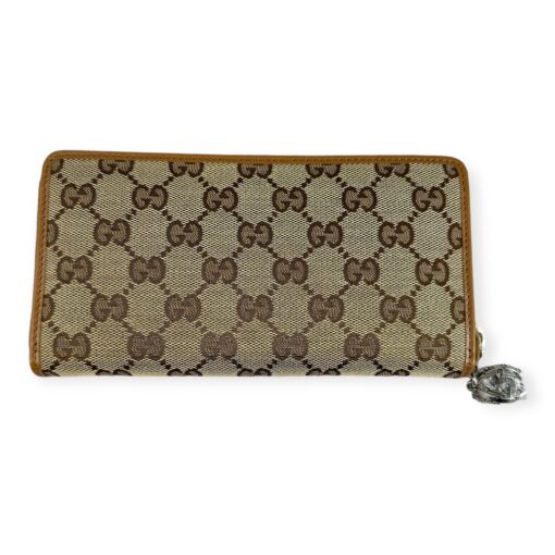 Gucci Zipper Wallet in Brown GG Supreme 7