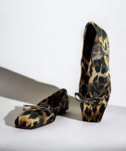 Christian Louboutin Mamadrague Leopard Ballet Flats | Size 36