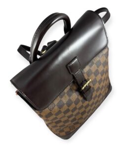 Louis Vuitton Soho Backpack Damier Ebene 12