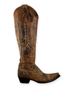 Old Gringo Mayra Cowboy Boots in Leopard Tan | Size 8.5 7