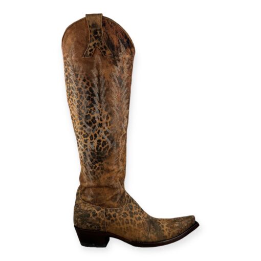 Old Gringo Mayra Cowboy Boots in Leopard Tan | Size 8.5 1