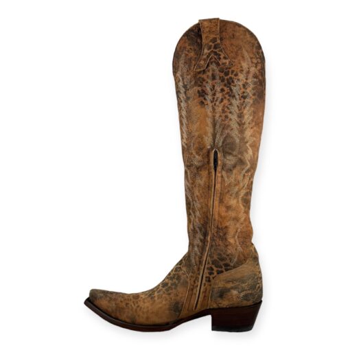 Old Gringo Mayra Cowboy Boots in Leopard Tan | Size 8.5 2